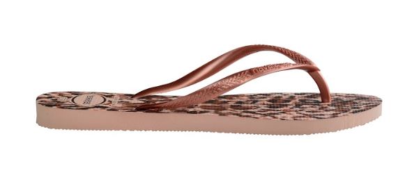 havaianas leopard slim