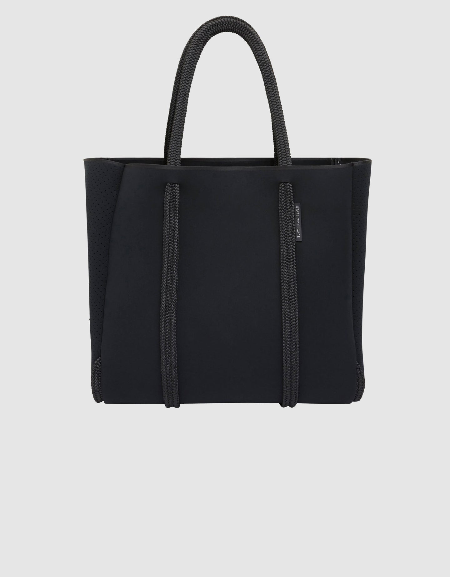 Satellite City tote in black