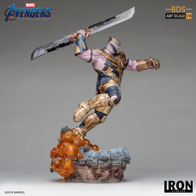 action figure thanos iron studios