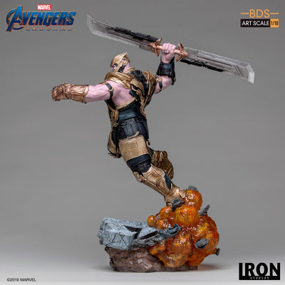 action figure thanos iron studios