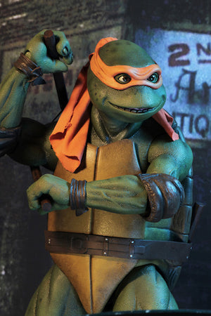 Teenage Mutant Ninja Turtles (Movie) Michelangelo 1/4th Scale Figure by Neca -NECA - India - www.superherotoystore.com