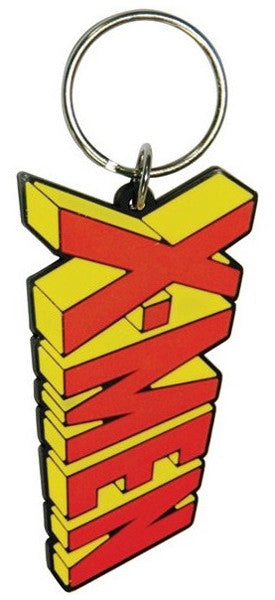 X Men Logo Rubber Keychain By Pyramid International Now Available