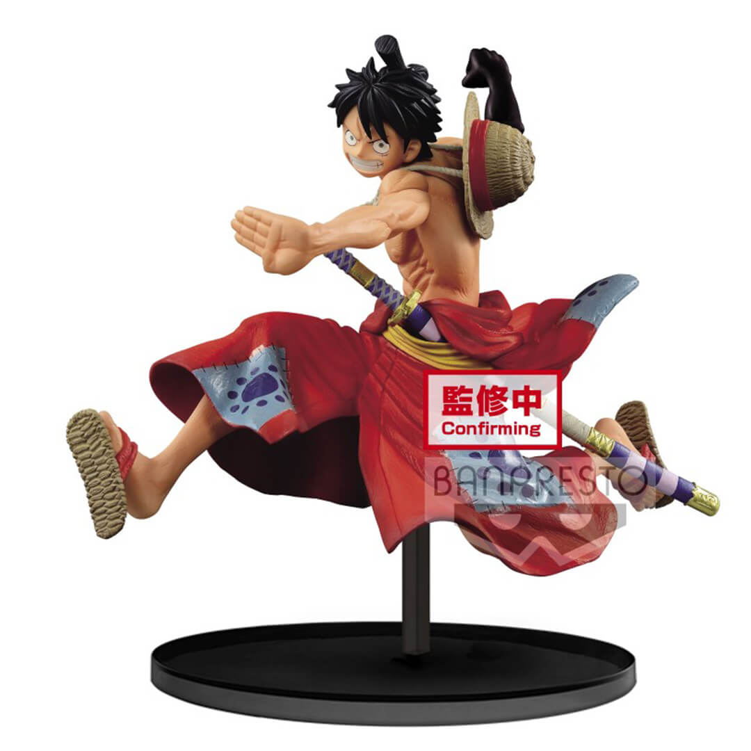 One Piece Brc Monkey D Luffy Statue By Banpresto Now Superherotoystore