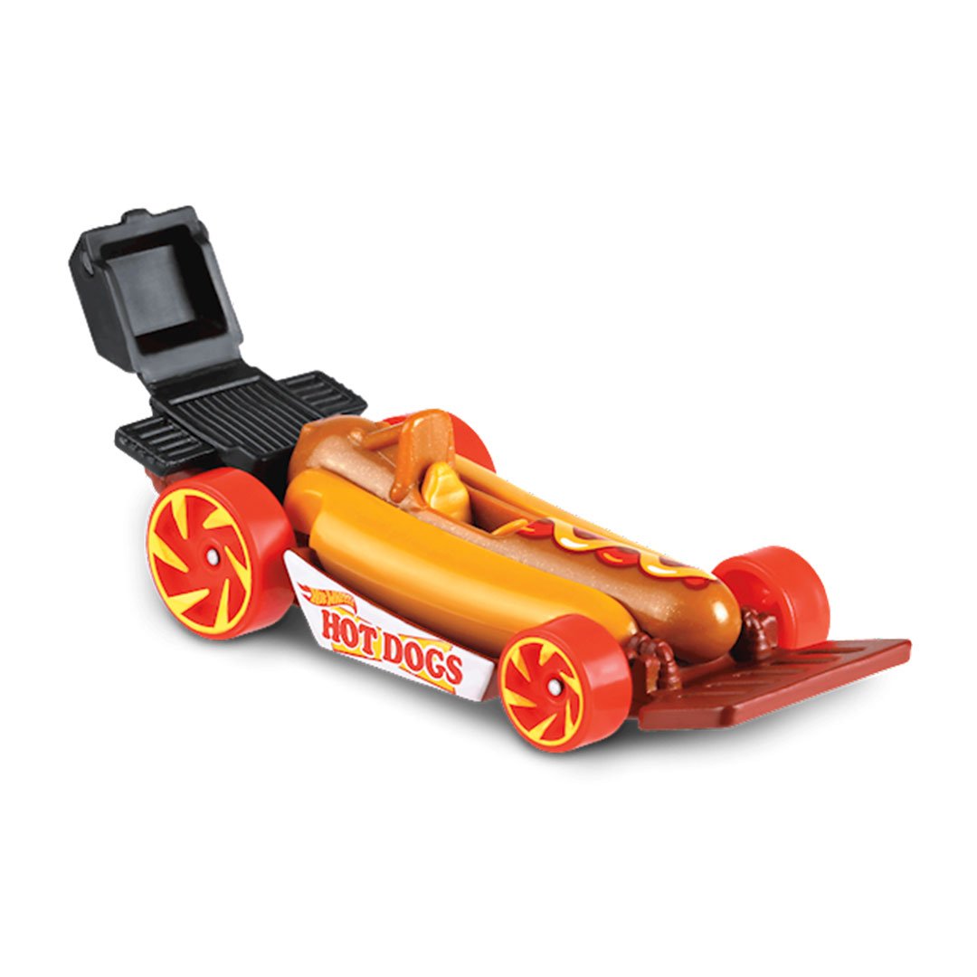 hot wheels hot dog car