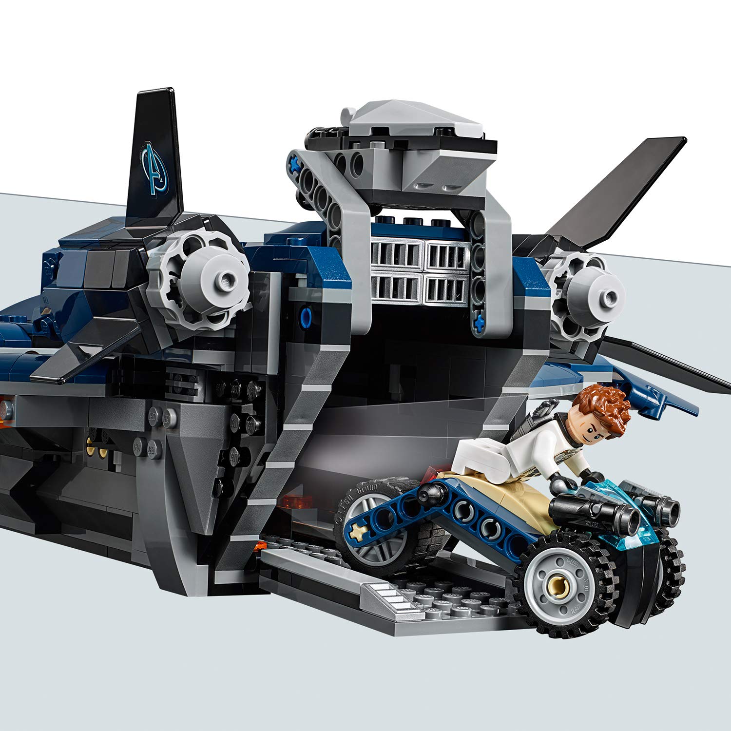 quinjet lego endgame