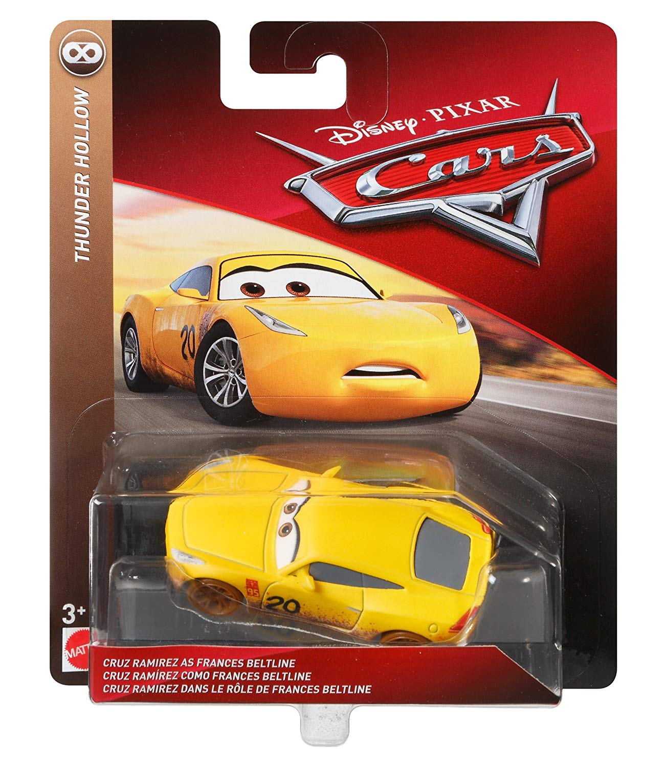 Disney Pixar Cars 3 Cruise Ramirez As Francis Beltline With Poster Film Tv Spielzeug Gamersjo Com