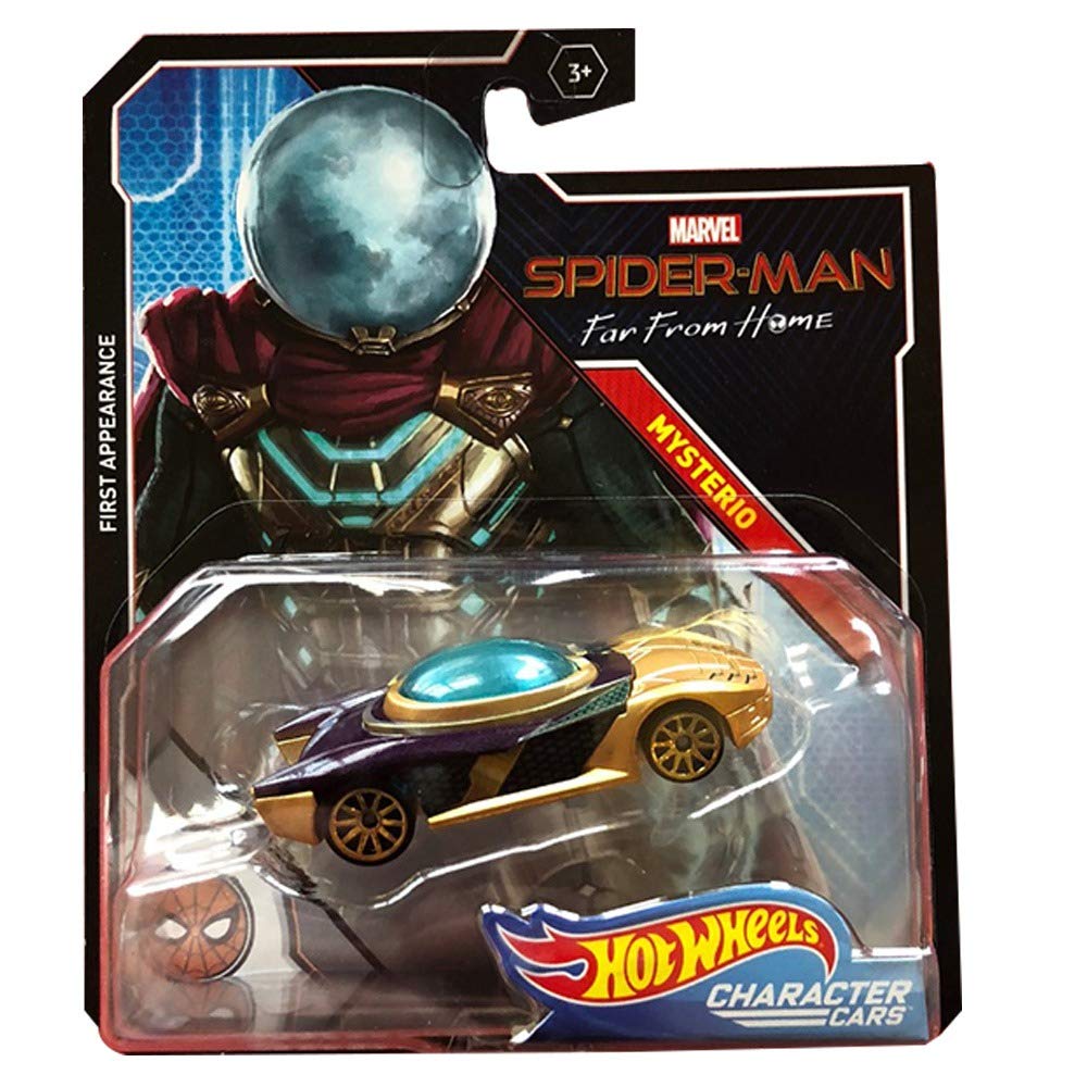 hot wheels spiderman car