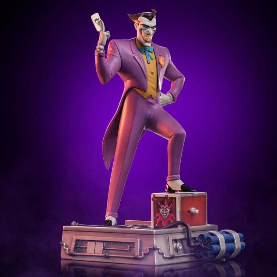 Batman Animated Series Joker 1/10th Scale Statue by Iron Studios