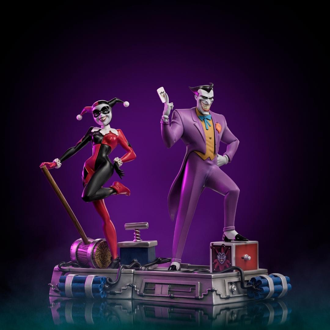 Batman Animated Series Joker 1/10th Scale Statue by Iron Studios