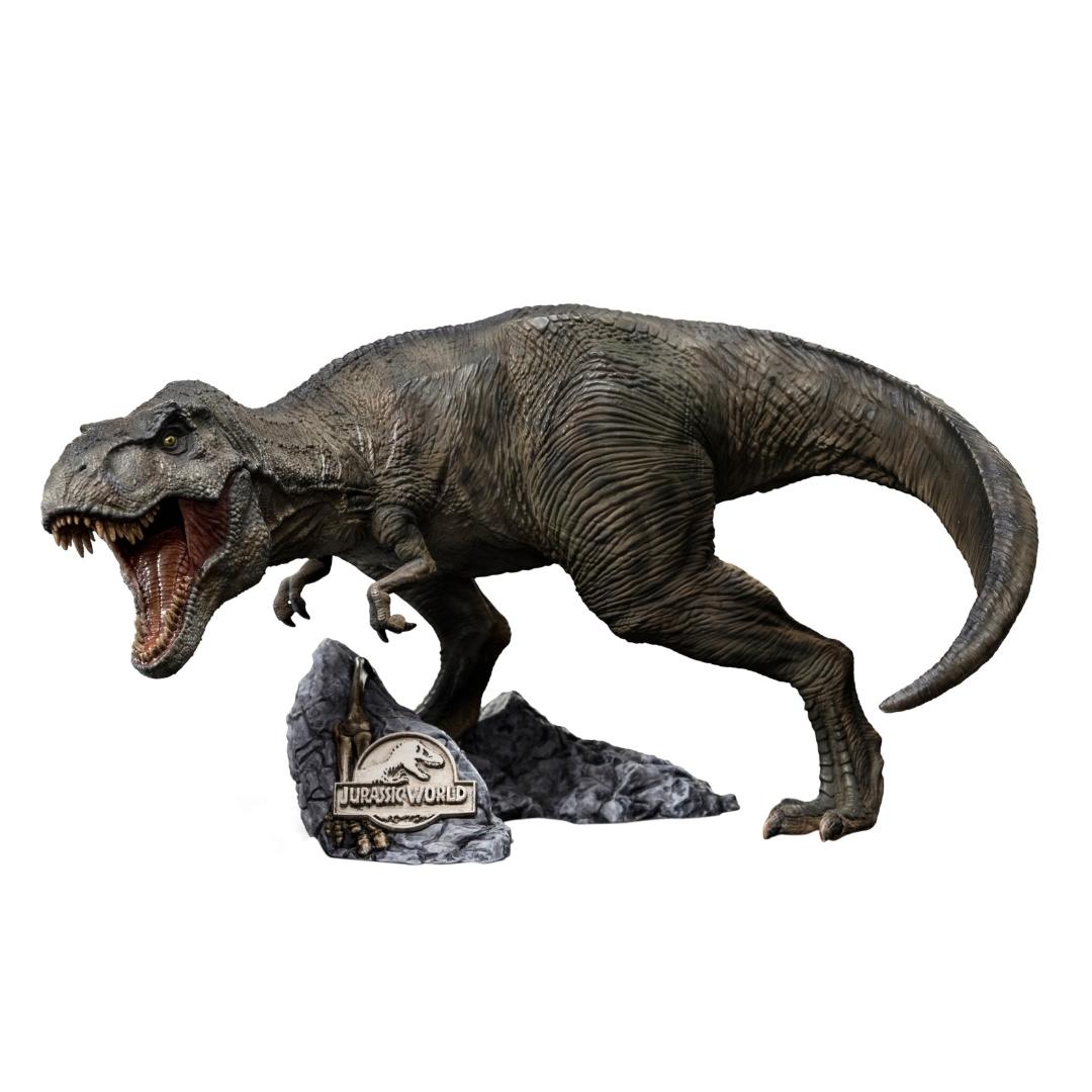 T-Rex and Donald Gennaro 1:10 Statue by Iron Studios