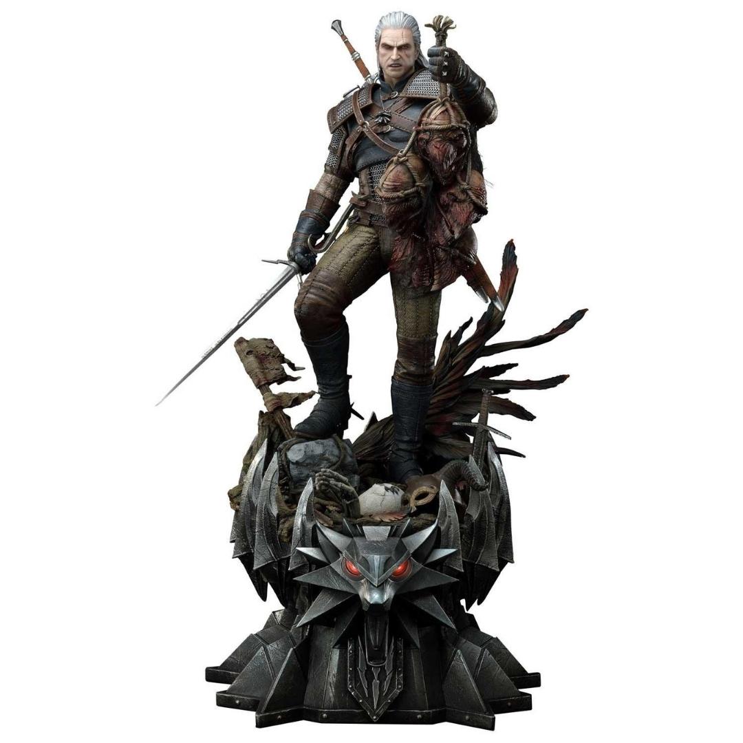 Walmart Exclusive The Witcher Netflix Transformed Geralt Dark Horse  Collectible Statue 