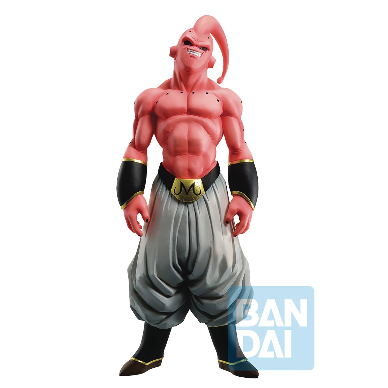 bandai ichibansho dragon ball z crash battle for the universe majin buu  figure silver