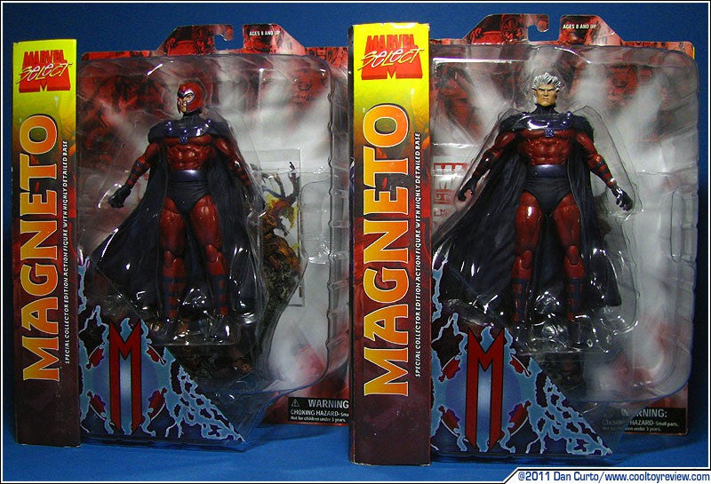 action select x-men marvel magneto figure Magneto by Diamond available Figure Toys, Action Select