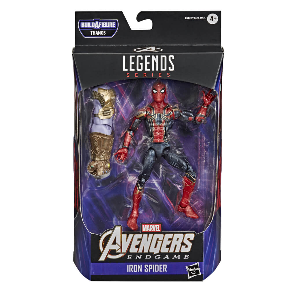marvel legends iron man iron spider