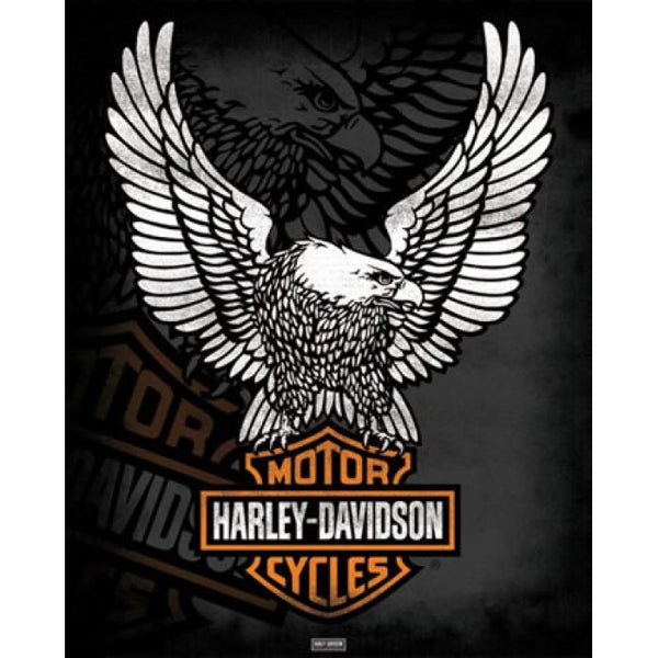 Harley Davidson Logo Mini Poster, shop now 
