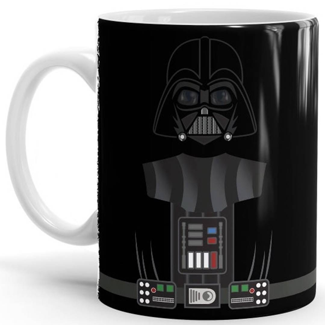 Star Wars Parodic Happy Birthday Mug with Designed handle, interior and  exterior - R2-D2 (Funny Star Wars Parody - High Quality Mug - Ref : 735)