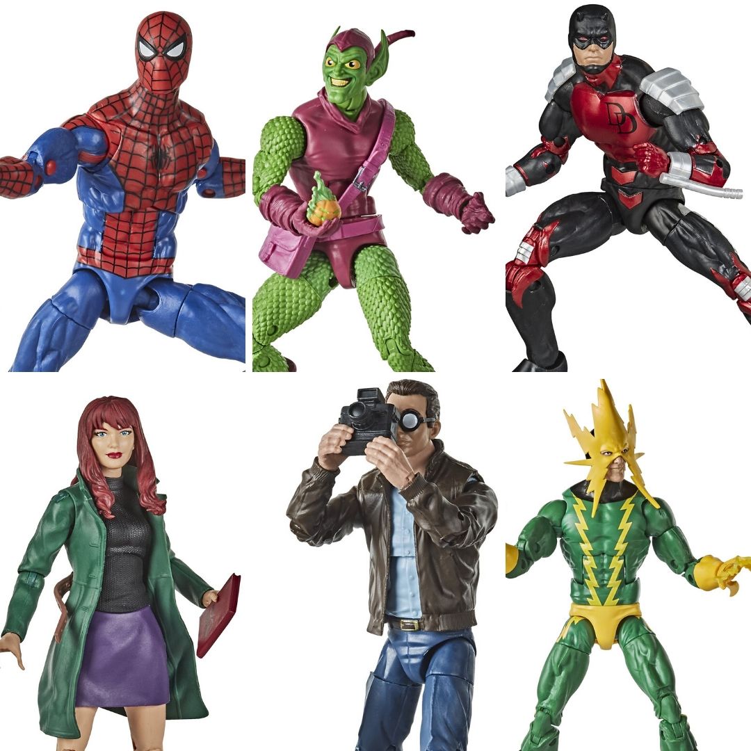 spiderman marvel legends toys