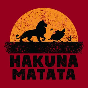 Disney Lion King - Hakuna Matata T-Shirt. -Redwolf - India - www.superherotoystore.com