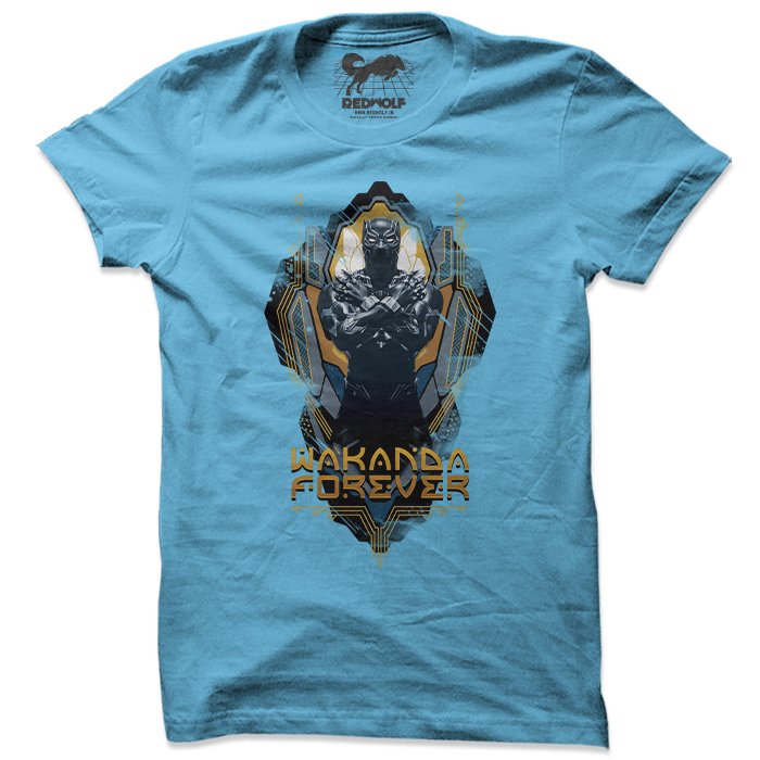 Forever: T-shirt - Marvel Grey Wakanda Official Comic Retro