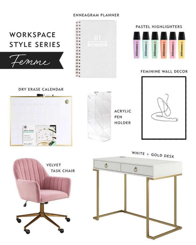 minima basics blog femme workspace style