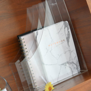 Minima Basics  Acrylic slanted pen shelf organizer