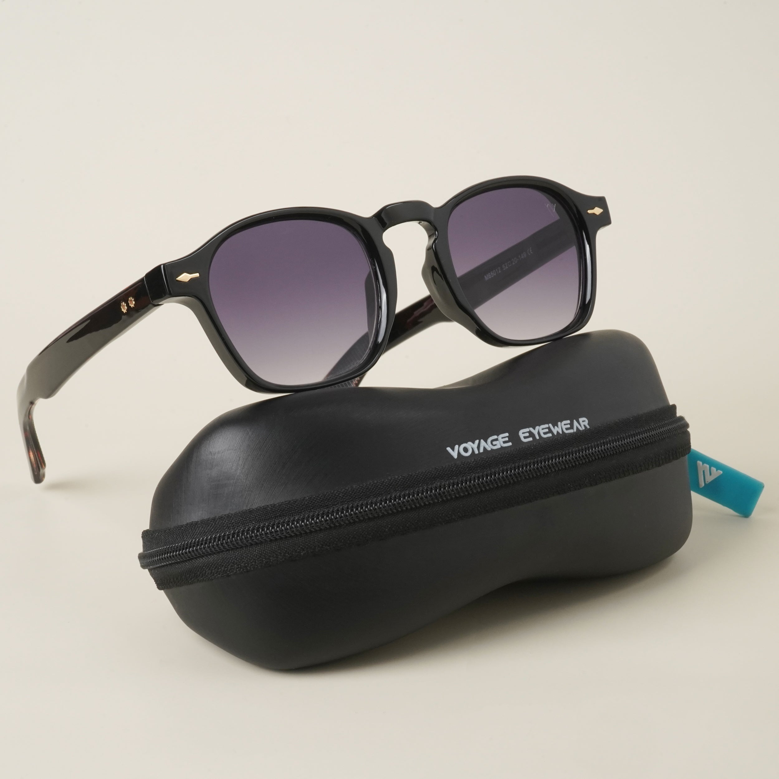 Orchid Clear Black Round Sunglasses – Go Glassic