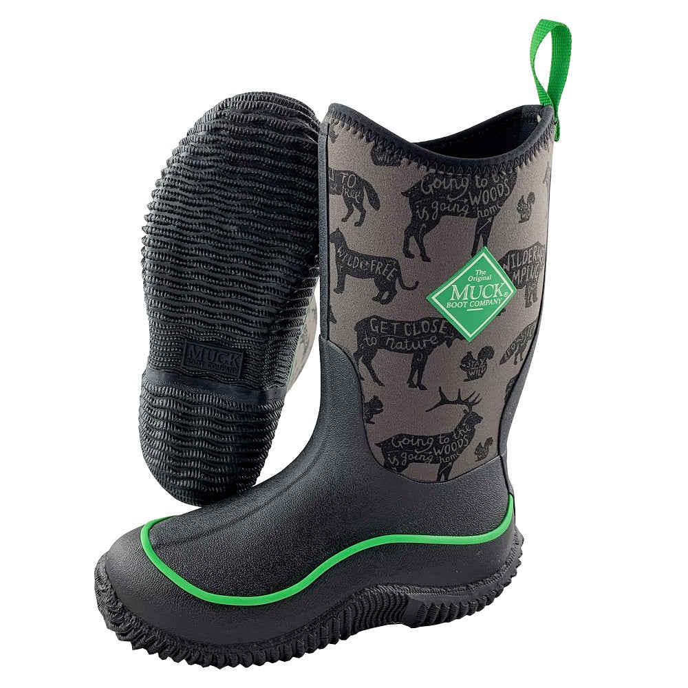 kids hale muck boots