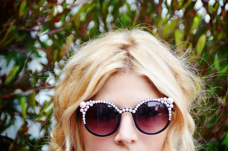 DIY INSPO // Round Pearl Sunglasses - Why Don't You Make Me?