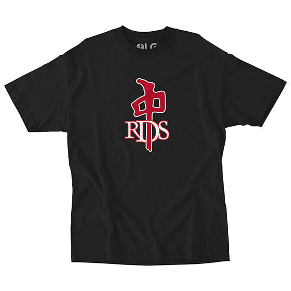 RDS OG Logo T-Shirt Black/Red – The Source Snowboard & Skate
