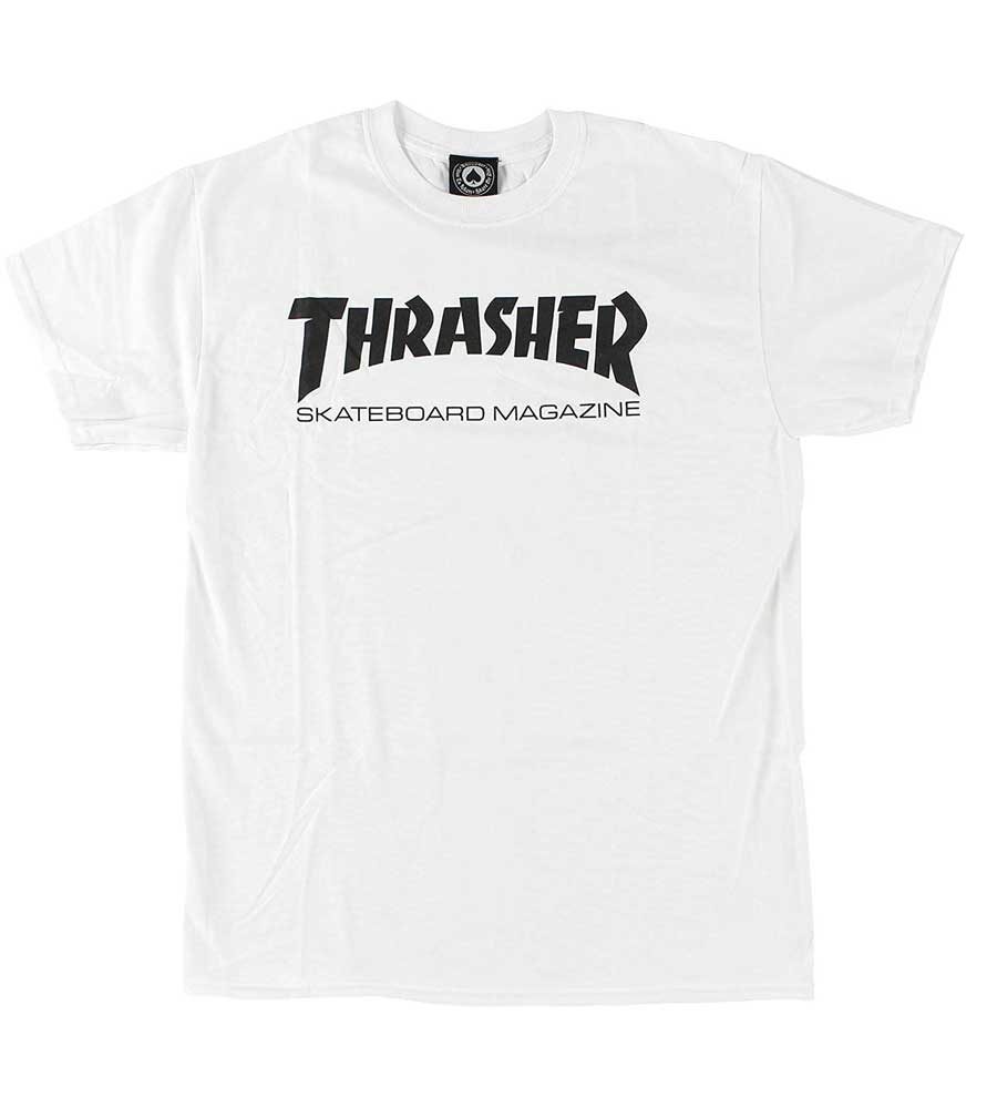 Thrasher Kids Youth Skate Mag T-Shirt - White – The Source Snowboard ...