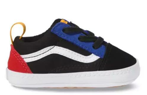 color block vans old skool