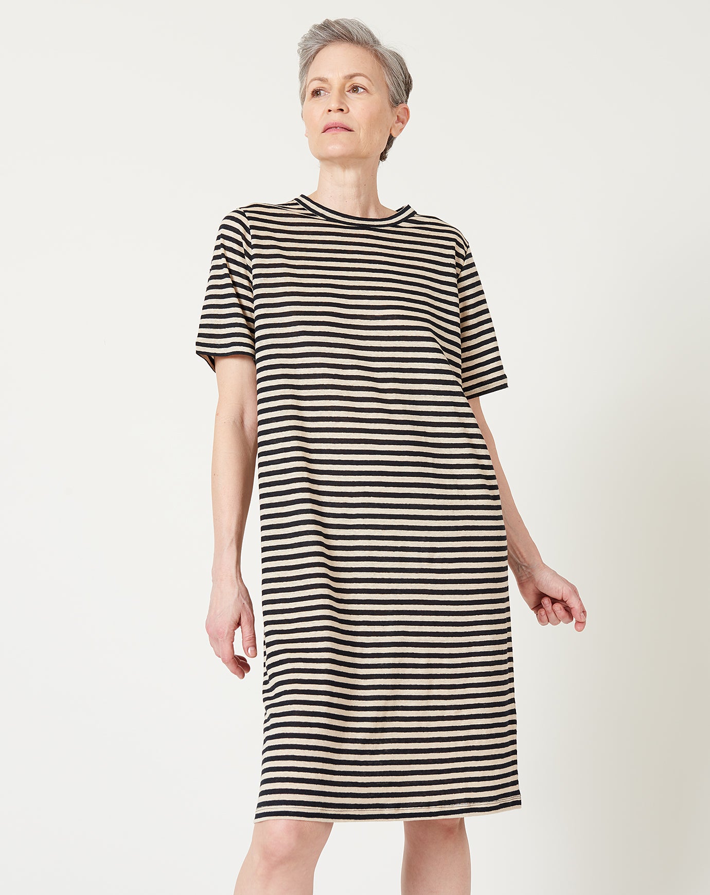 linen tee dress