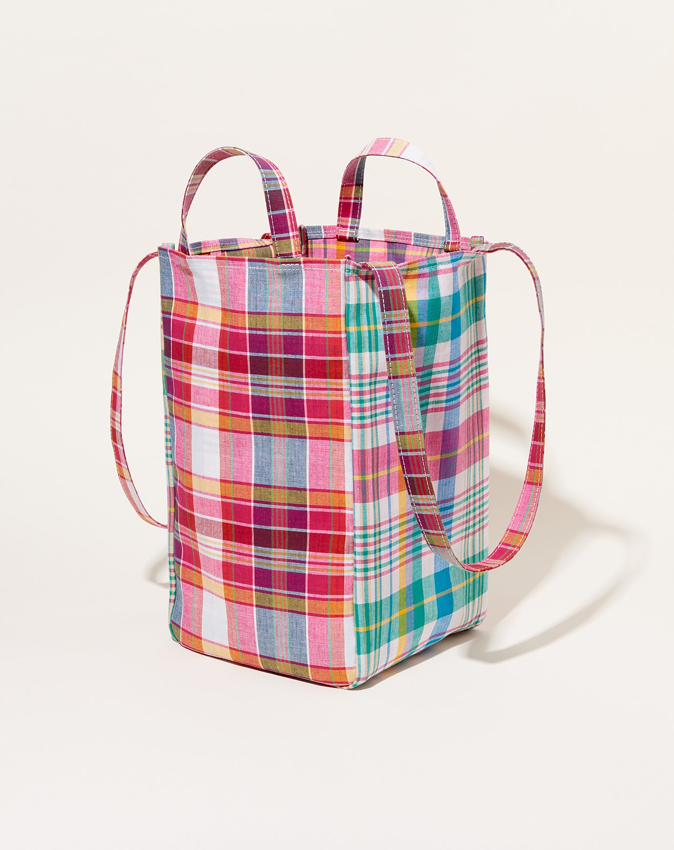 Easy Bag in Plaid Red Amiacalva Covet + Lou