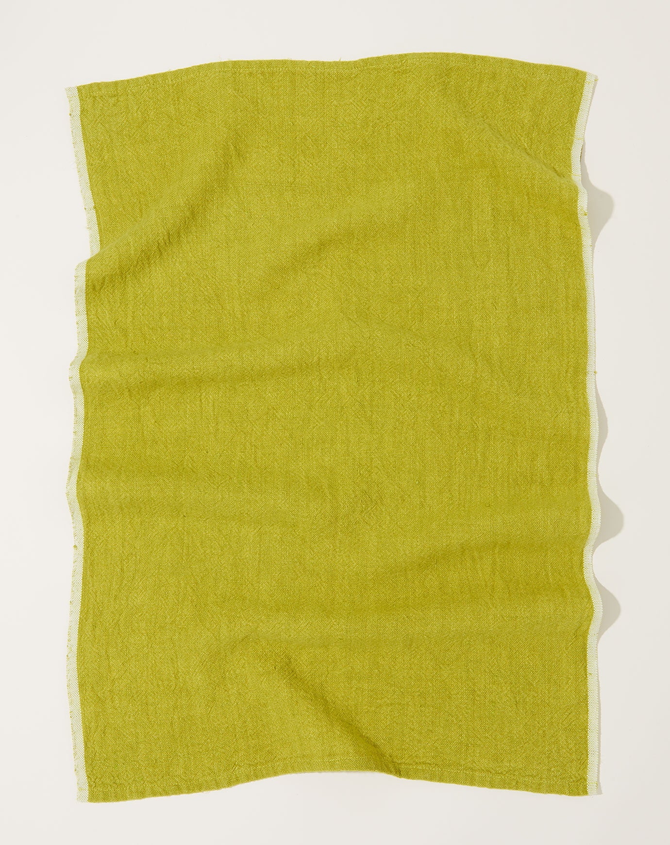 Chunky Linen Towels in Lime | Caravan | Covet + Lou