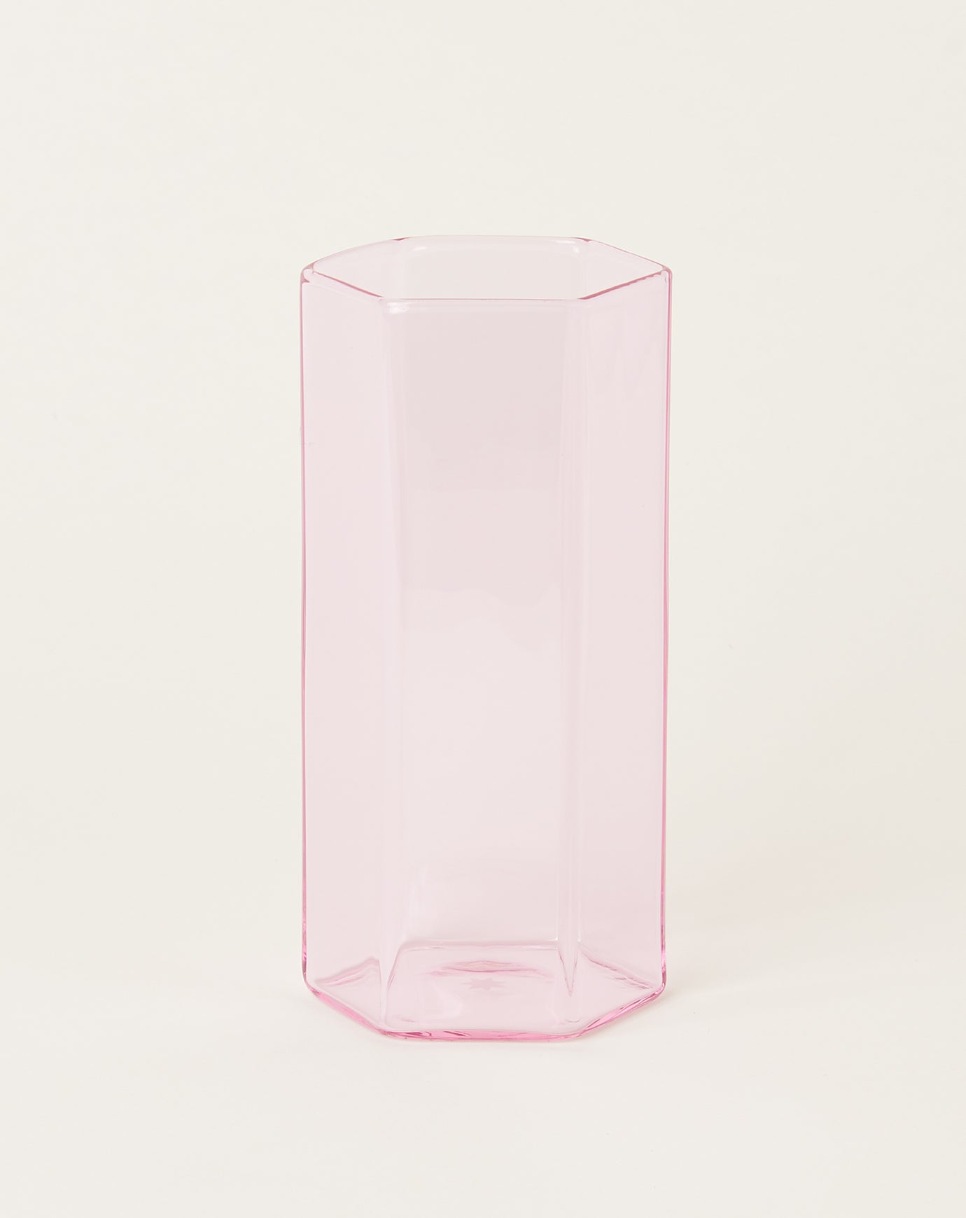 Coucou Tall Glass Set in Pink