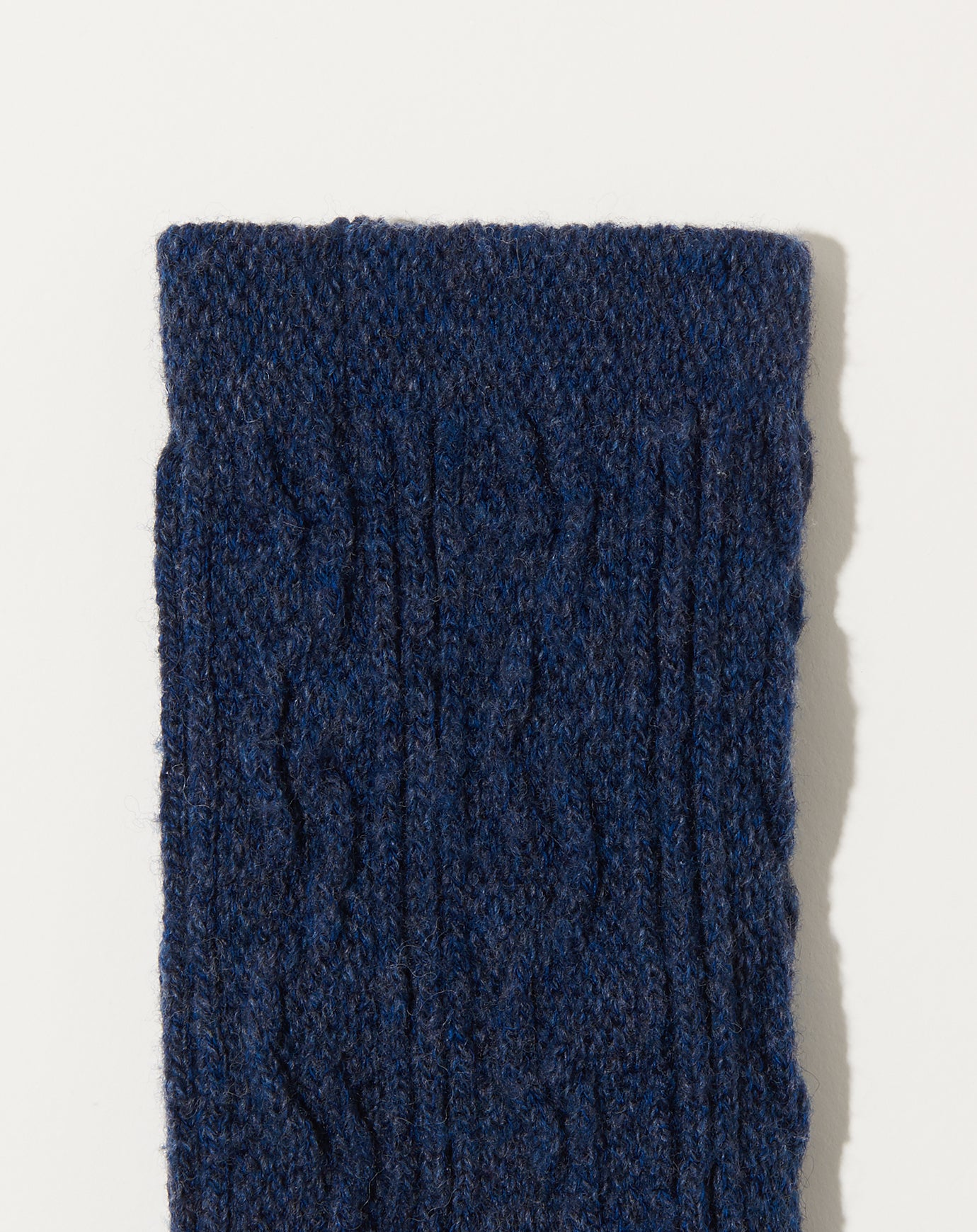 Wool Hand Warmers in Deep Blue