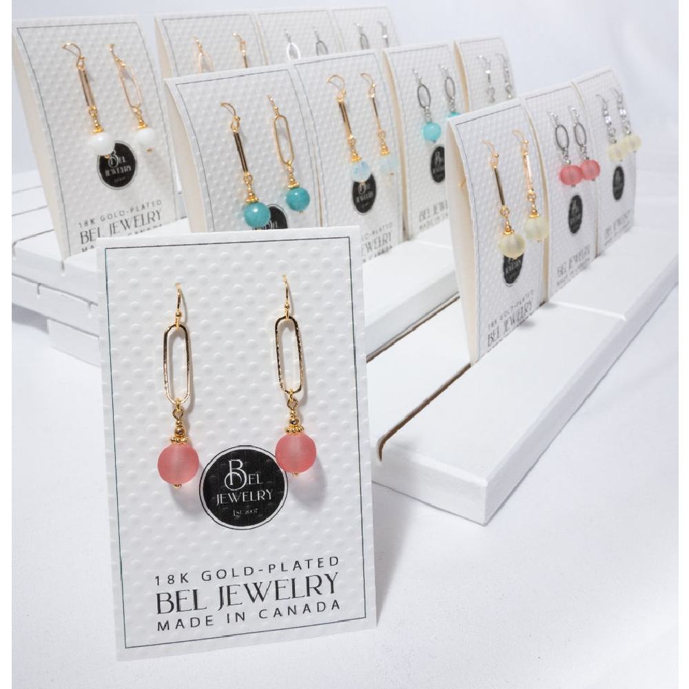 Bel Jewelry - Petals Gemstone Earring Assortment