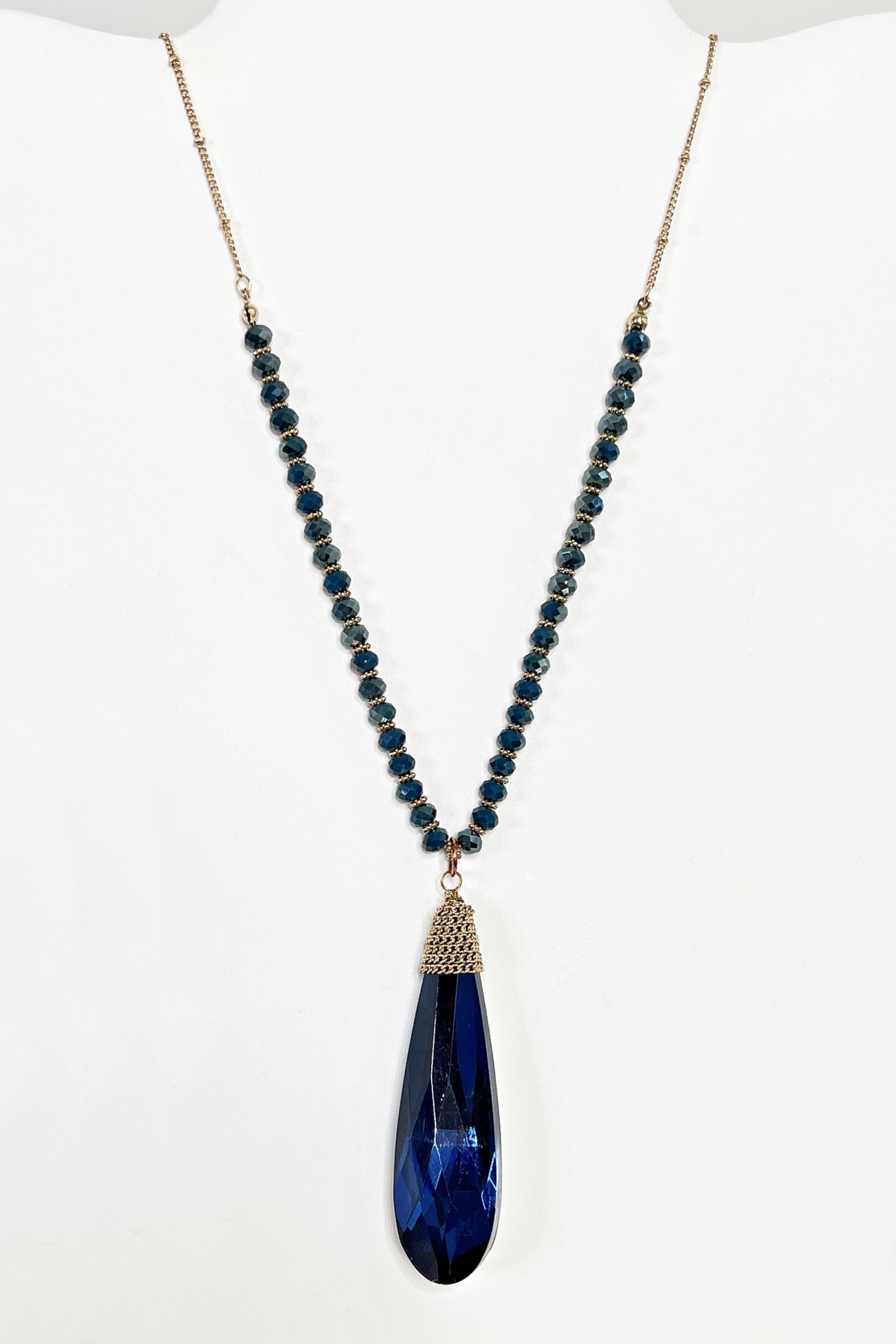 Come With Me Beaded Tassel Necklace - Multiple Colors