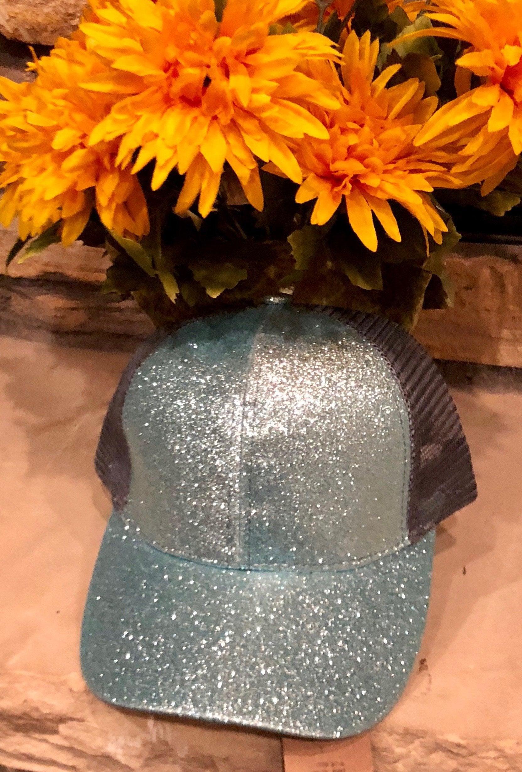 Glitter Pony Tail Hat