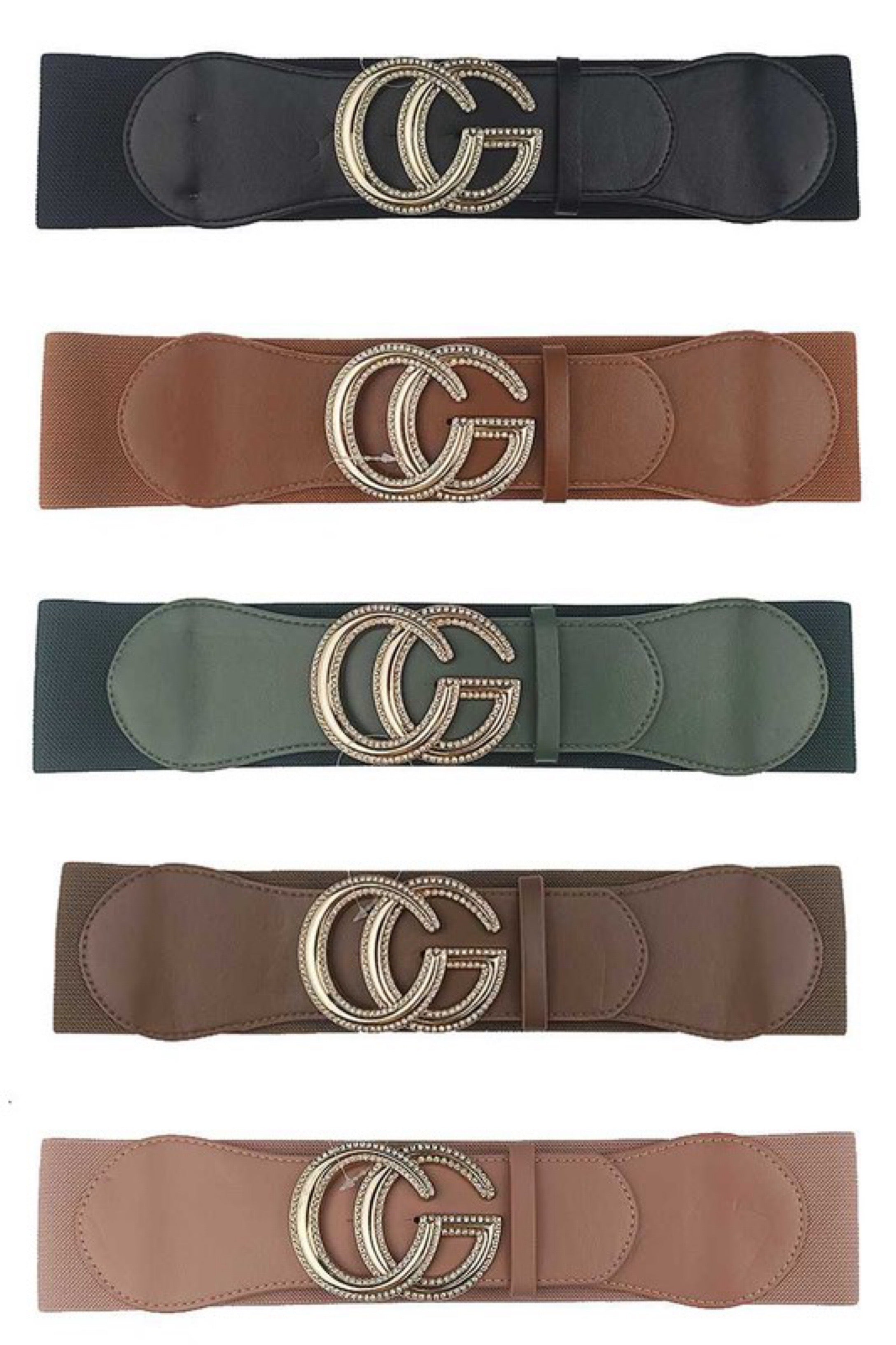 Getting Glam Stretch Belt - 5 Colors