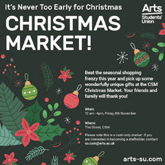 Made in Arts London X CSM Christmas Pop-up Market