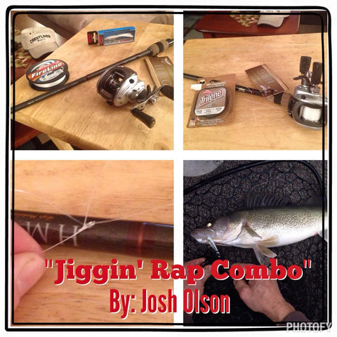 Rod and Reel Set-up for Jigging Rapala