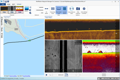 ReefMaster Sonar Viewer