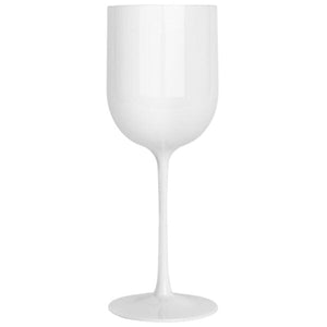 Plastic Glasses - Gold Hexagonal Wine Goblets