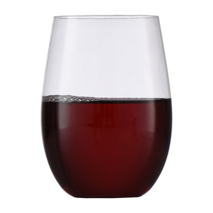 HAKEEMI Red/White Wine Glasses Set of 12, 12 oz 12 Count (Pack 1), Clear