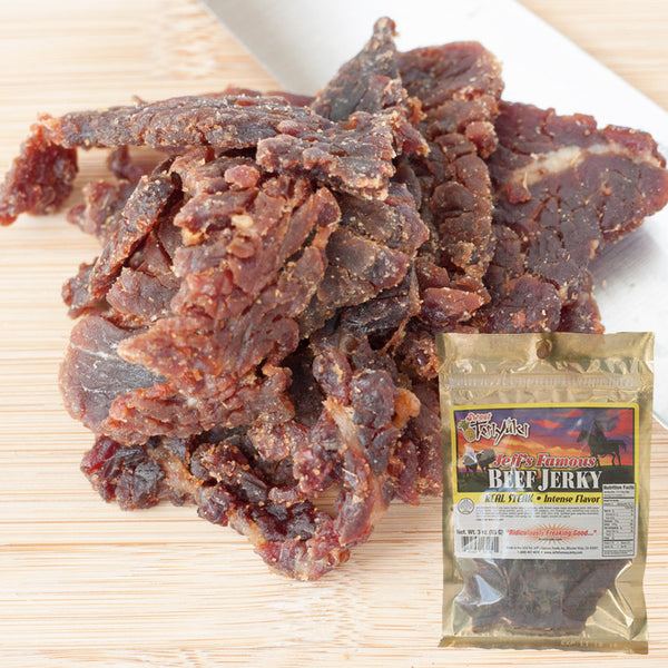 (3oz) Jeff's Famous Jerky : Beef Jerky - Sweet Teriyaki ...