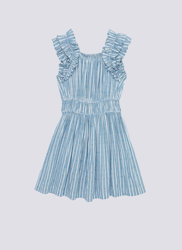 Habitual Kids Ruffle Smocked Dress