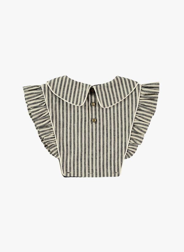 Belle Chiara Striped Bib Top