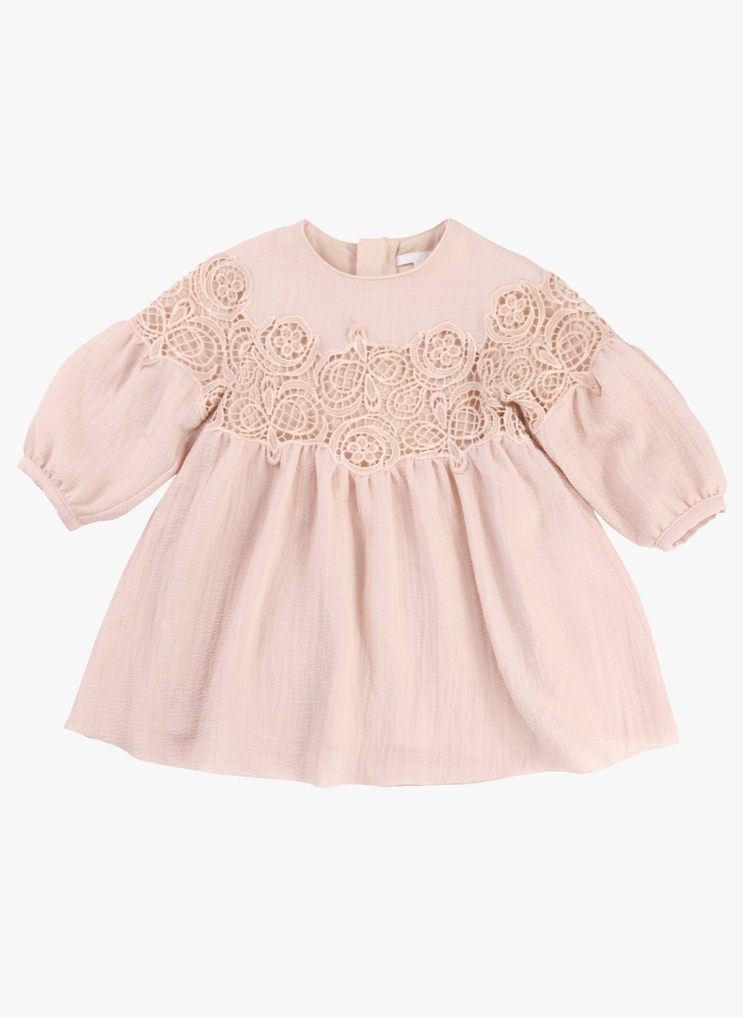 Chloe Baby/Kids Couture Dress with Guipure Embroidery – Hello Alyss ...