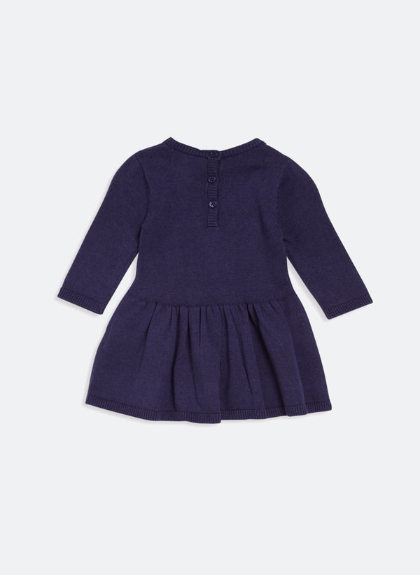 Little Marc Jacobs Baby Fancy Frange Knit Dress